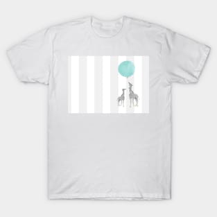 Giraffe and Balloon T-Shirt